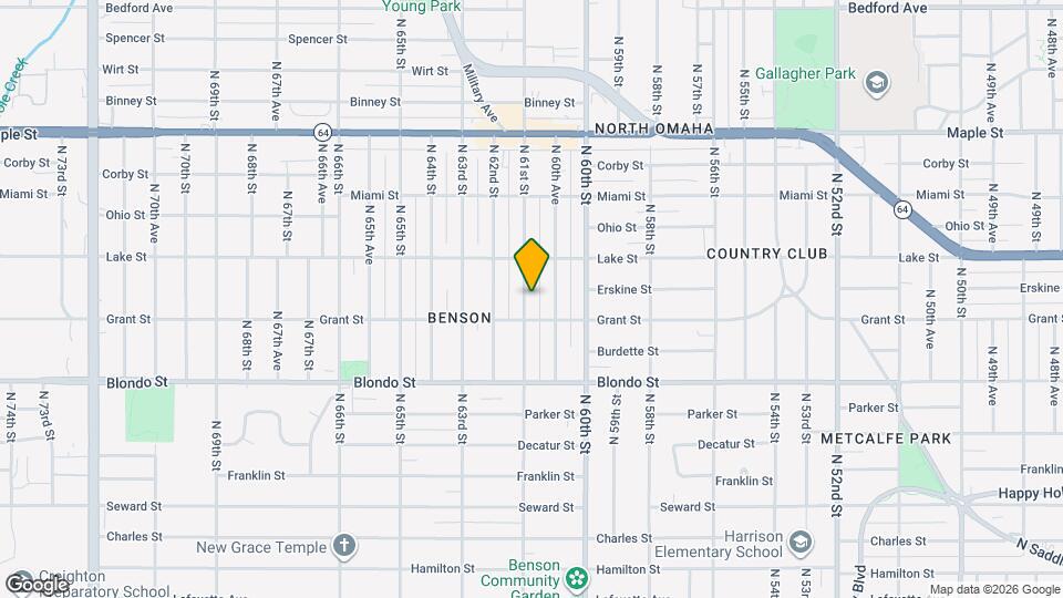 2315 N 61st St Map and Location Details