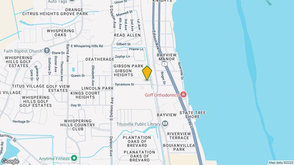 810 Sycamore Street Mapa y Detalles de la Ubicación