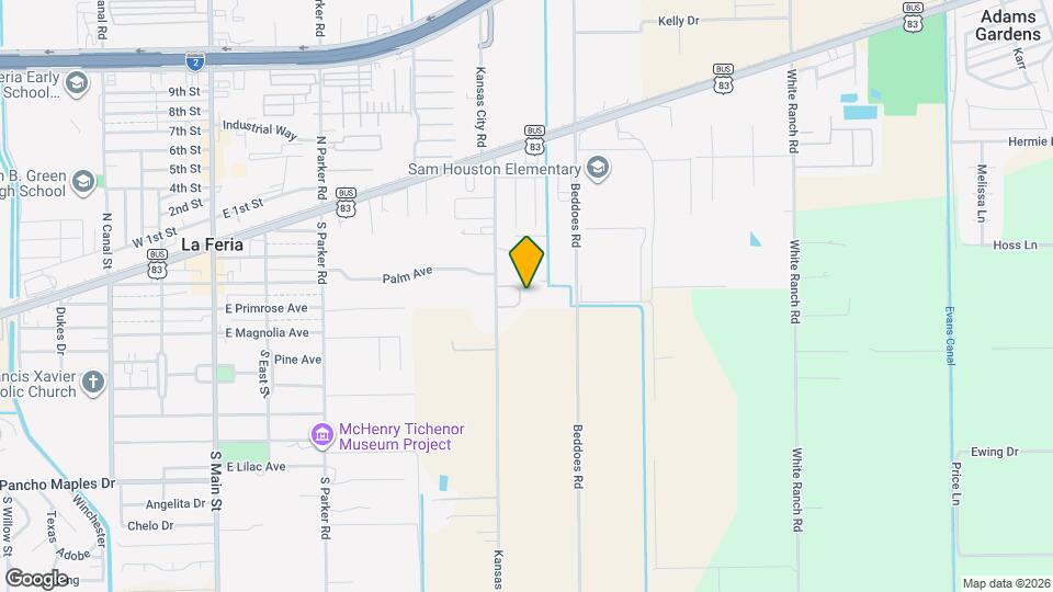 Las Palmas Apartments Map and Location Details