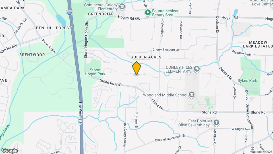 3084 Green Valley Dr Map and Location Details