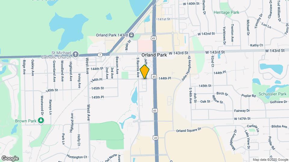 14450 Jefferson Ave, Unit 2w Map and Location Details