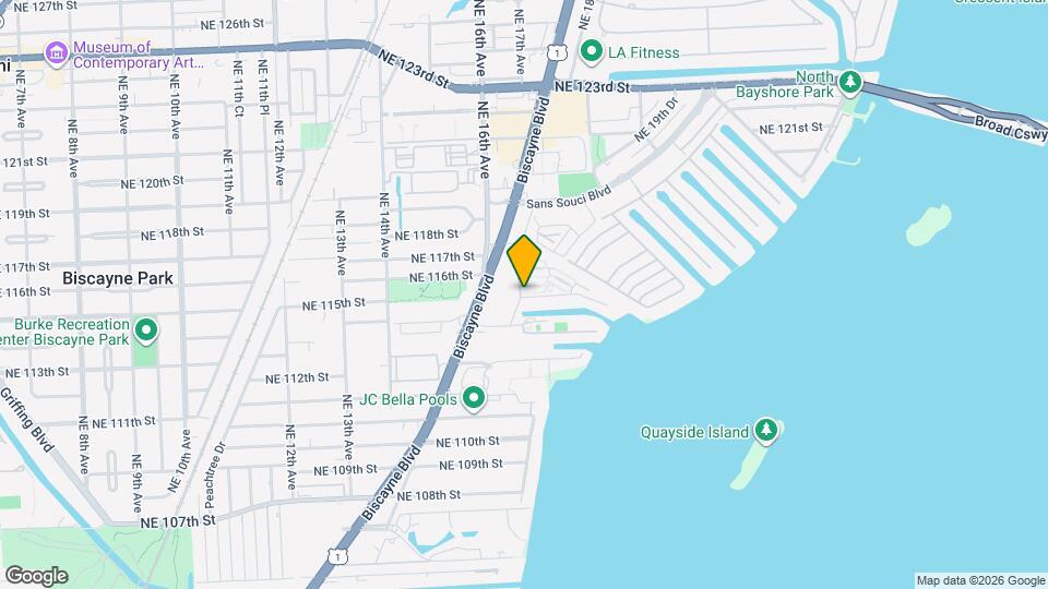 1651 NE 115th St Map and Location Details