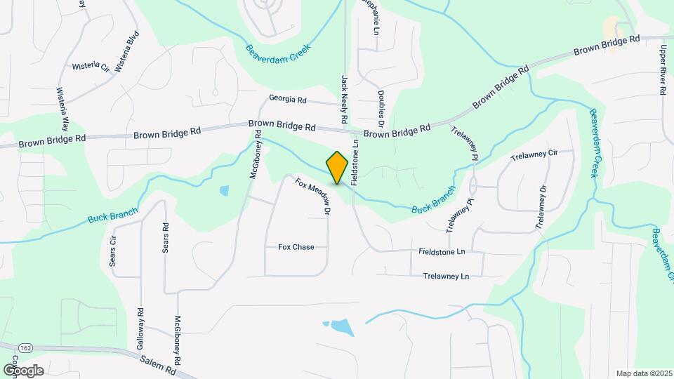 390 Fox Meadow Dr Map and Location Details