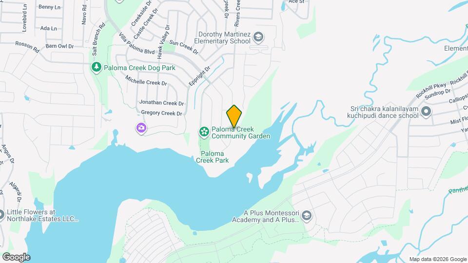 1917 Megan Creek Dr Map and Location Details