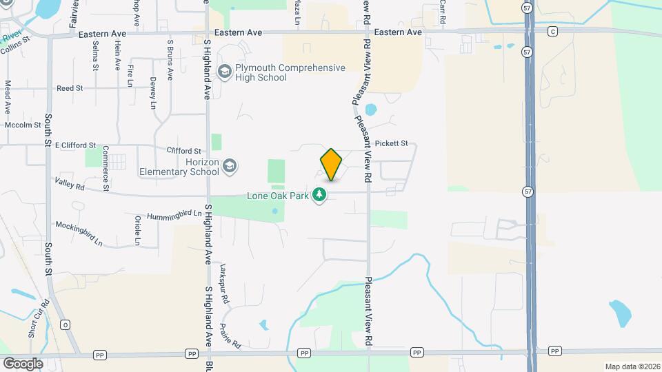 2310 Valley Rd Map and Location Details