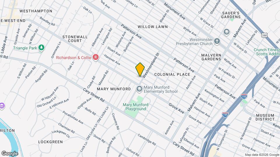 4603 Hanover Ave Map and Location Details