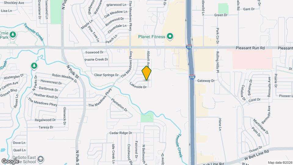 1124 Miramar Ave Map and Location Details