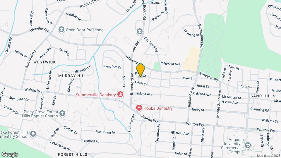 710 Jefferson Dr Mapa y Detalles de la Ubicación
