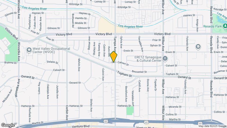 6139 Tampa Ave Map and Location Details