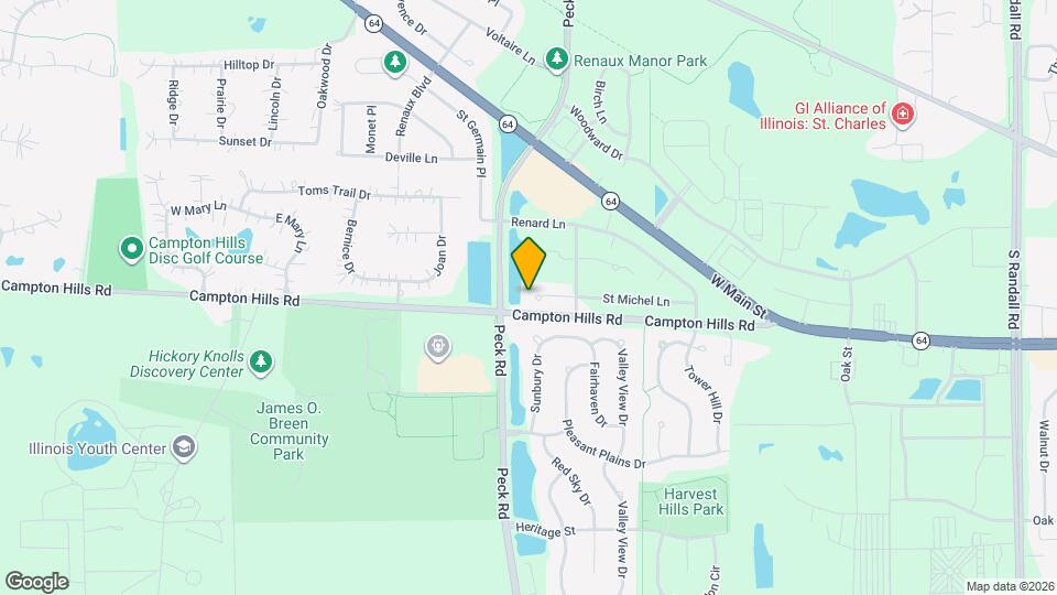 3385 St Michel Ct Map and Location Details