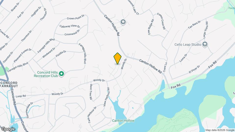 10722 Modesto Ln Map and Location Details