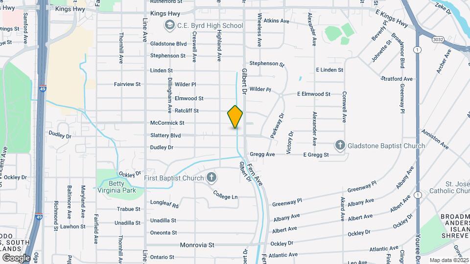 424 Slattery Blvd Map and Location Details