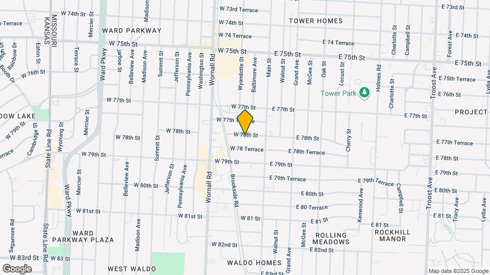 111 W 78th St Map and Location Details