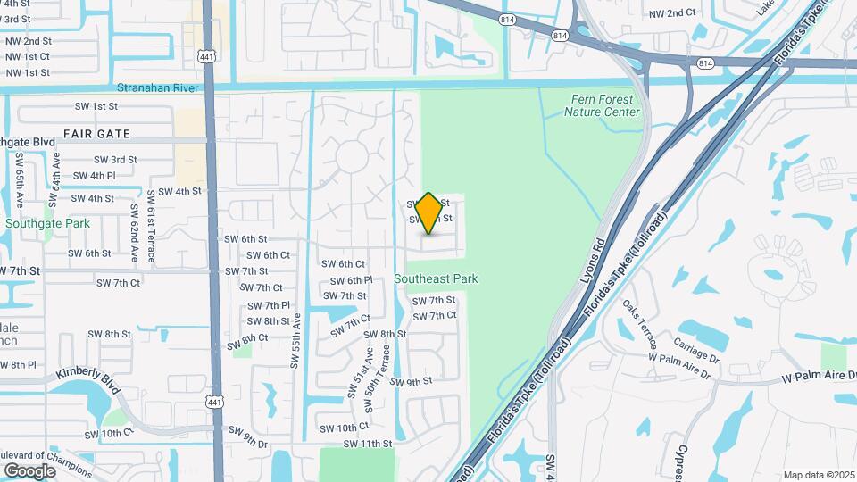 4976 SW 5th Ct Map and Location Details