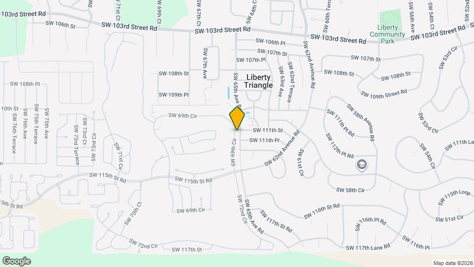 10912 SW 69th Cir Map and Location Details