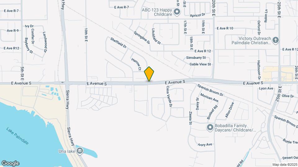 1542 E Ave Q11 Map and Location Details