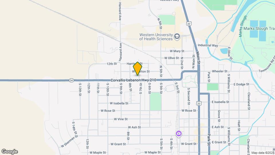 611 Tangent St Map and Location Details