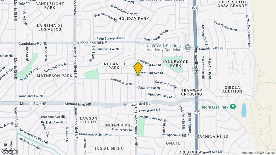 2520 NE Chelwood Park Blvd Map and Location Details