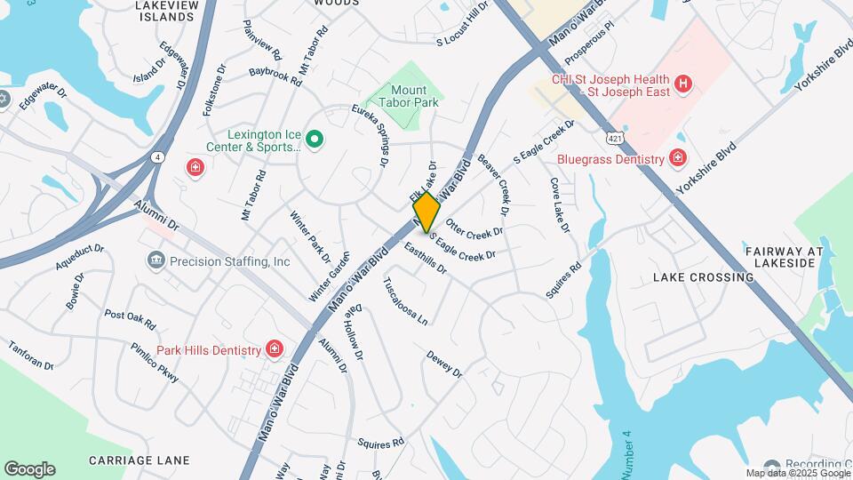 315 S Eagle Creek Dr Map and Location Details