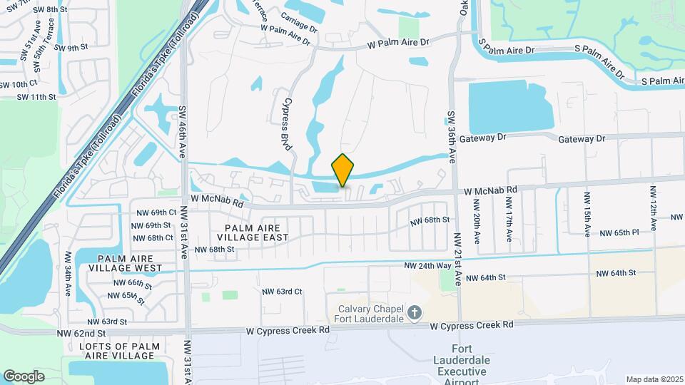 4055 W McNab Rd Map and Location Details