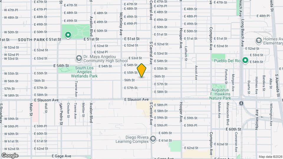 1011 E 56th St Map and Location Details