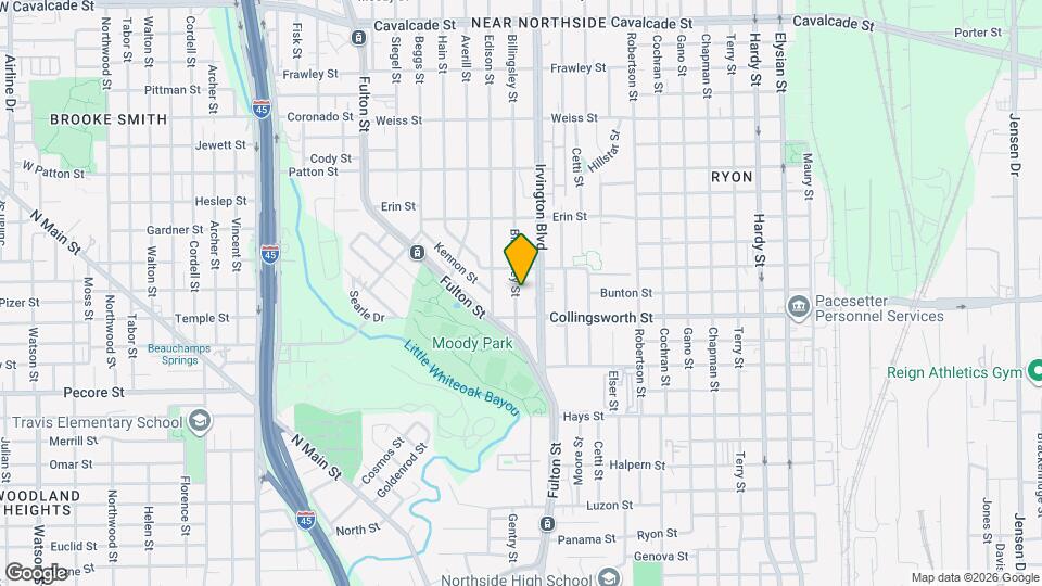 3614 Billingsley St Map and Location Details