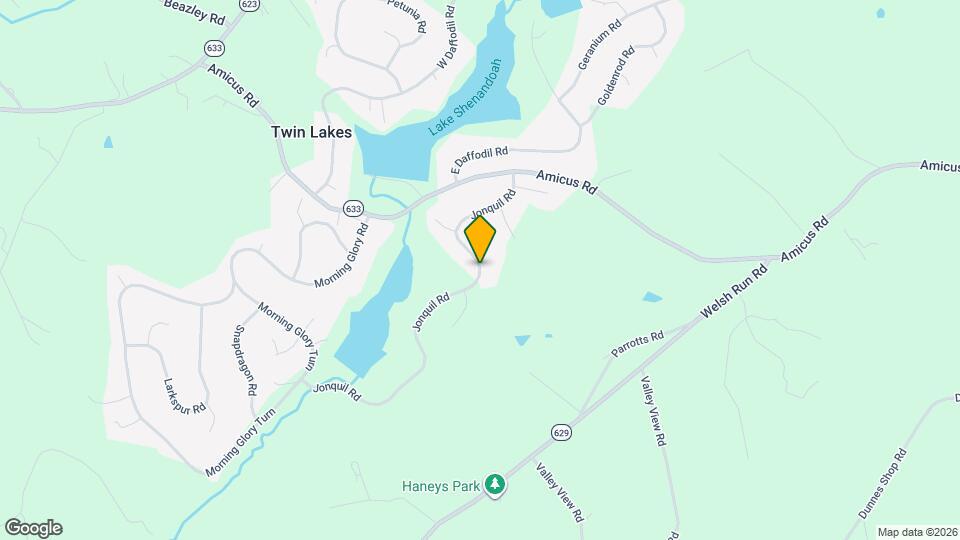 312 Jonquil Rd Map and Location Details