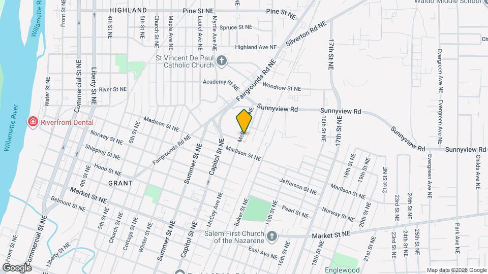 1926-1928-1928 McCoy Ave NE Map and Location Details