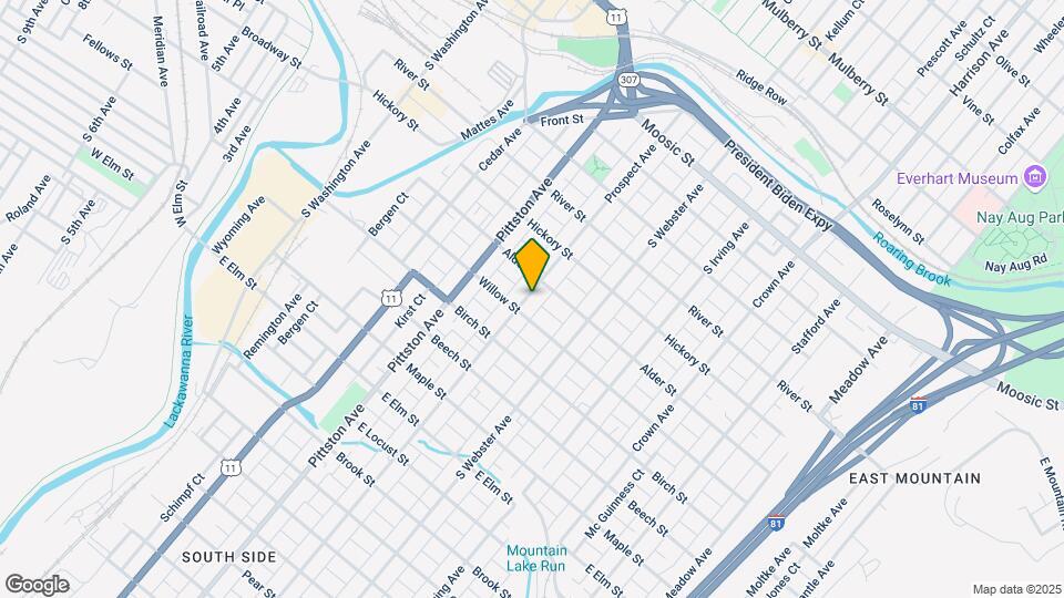 617-619 Prospect Ave Mapa y Detalles de la Ubicación