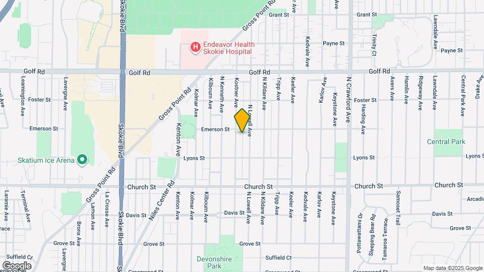 9351 Kostner Ave Map and Location Details