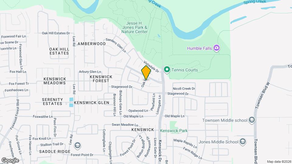 20618 Oak Limb Ln Map and Location Details