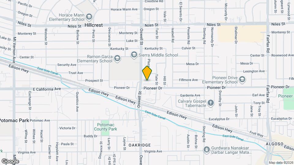 3113 Fillmore Ave Mapa y Detalles de la Ubicación