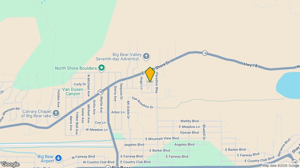 1080 Pan Springs Ln Map and Location Details