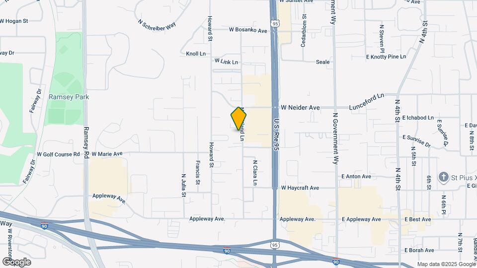 3135 N Fruitland Ln Map and Location Details