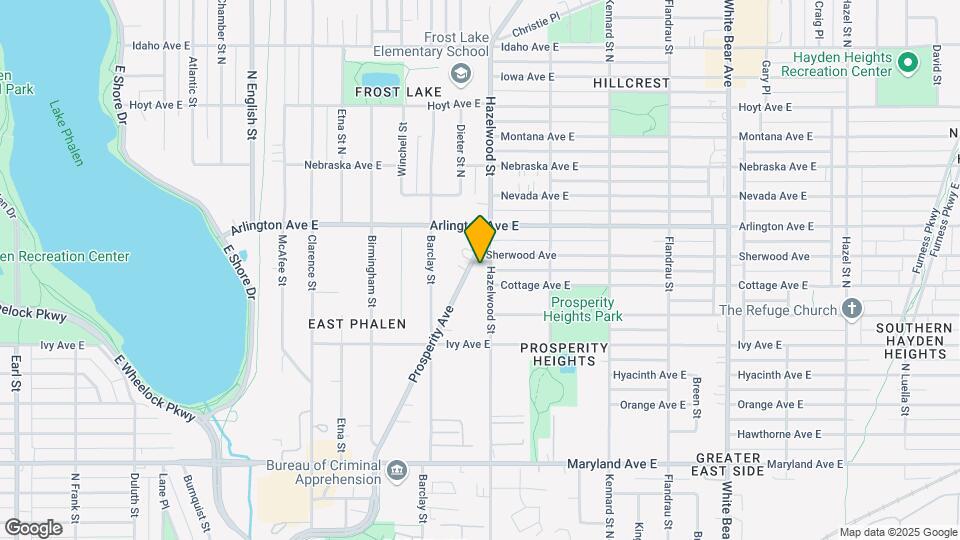 1399 Hazelwood St Mapa y Detalles de la Ubicación