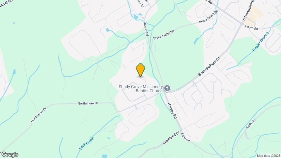 1641 Silver Oak Ln Mapa y Detalles de la Ubicación