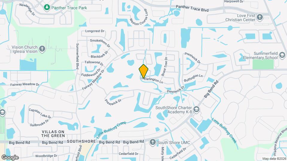 12935 Carlington Ln Map and Location Details