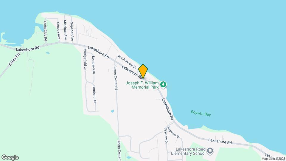 6996 Lakeshore Rd Map and Location Details