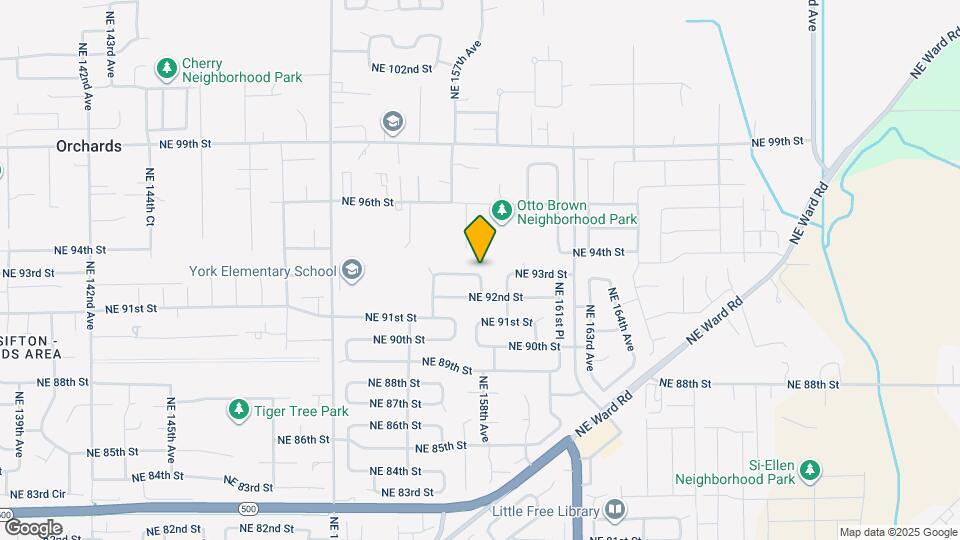 15714 NE 93rd St Map and Location Details