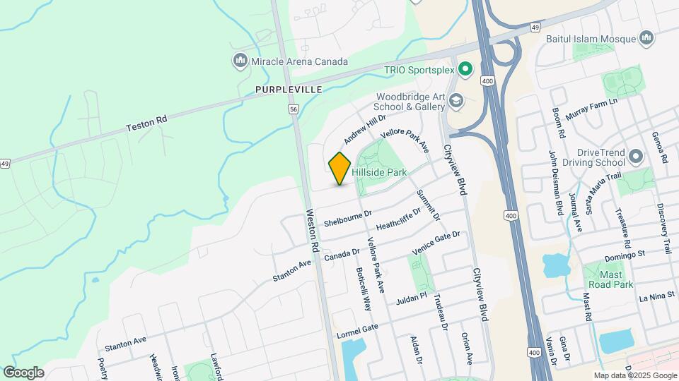 19 Corner Brook Crescent Map and Location Details