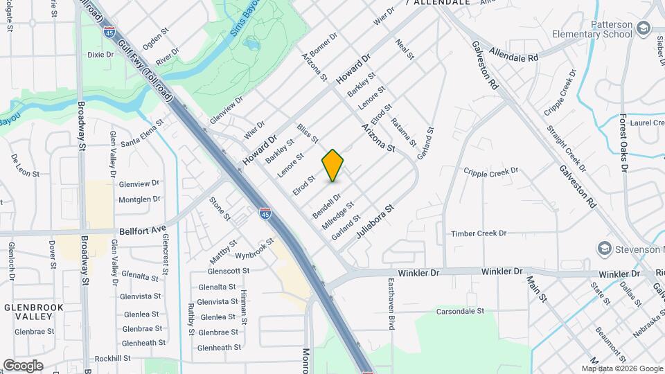 8056 Meadowbrook Dr Map and Location Details