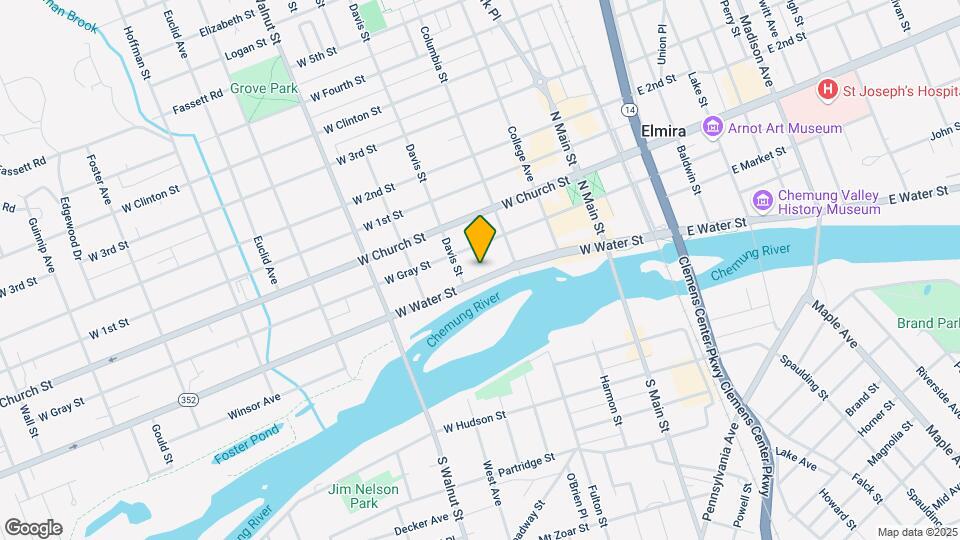 372 W Water St Map and Location Details
