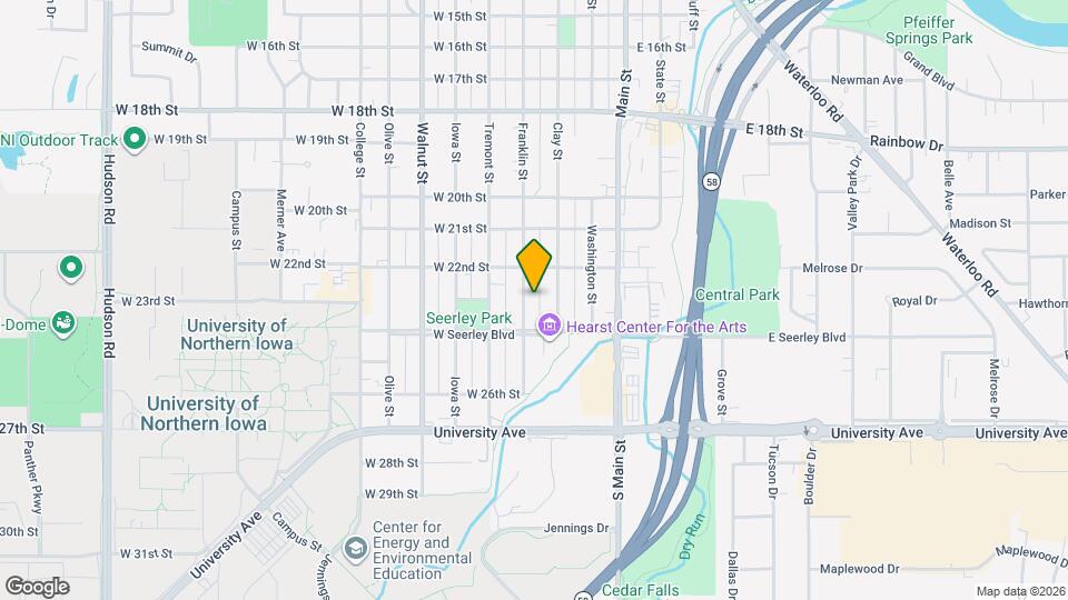 2300 Franklin St Mapa y Detalles de la Ubicación