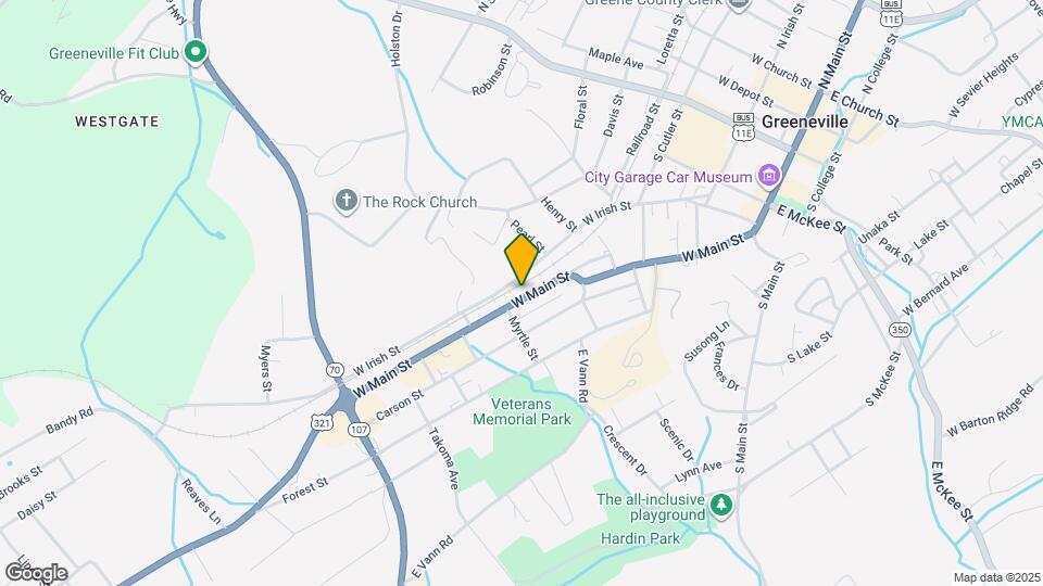 718 W Main St Map and Location Details