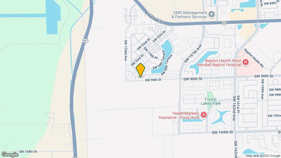 17131 SW 96th St Map and Location Details