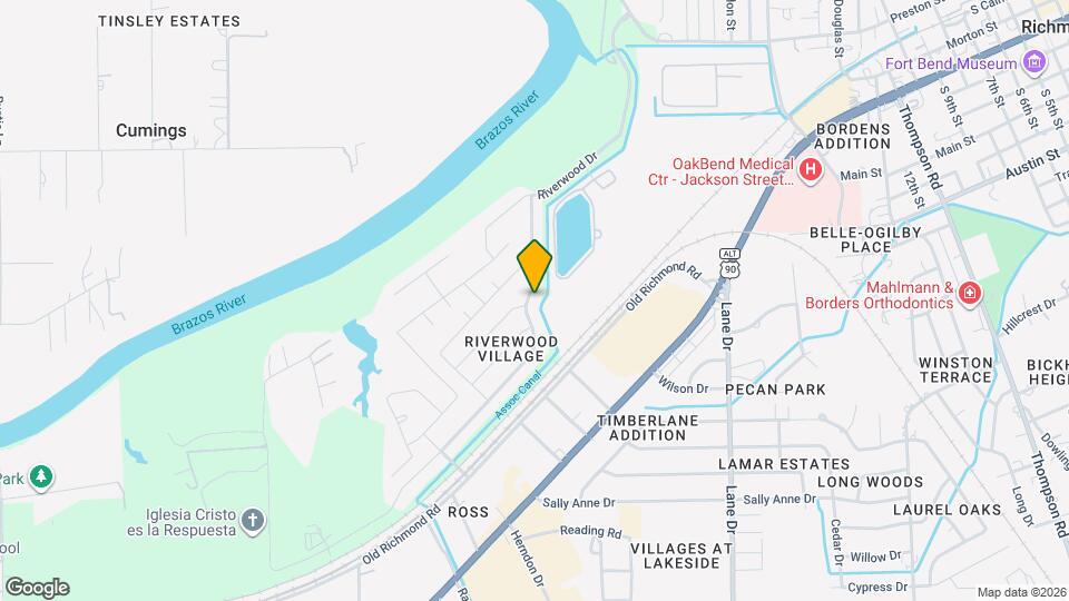 5130 Riverwood Dr Map and Location Details