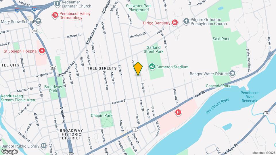 189 Pearl St Map and Location Details