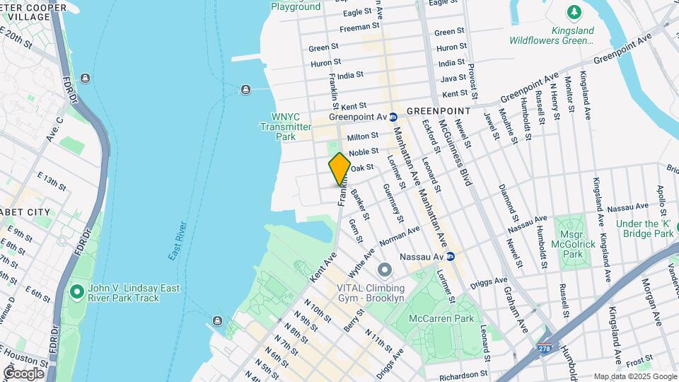 45 Franklin St Mapa y Detalles de la Ubicación