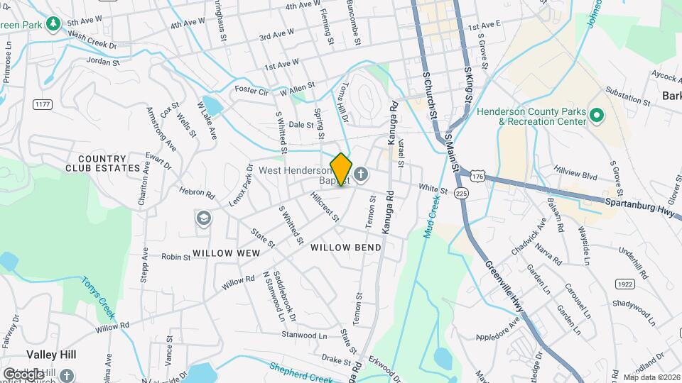 600 Hebron Rd Map and Location Details