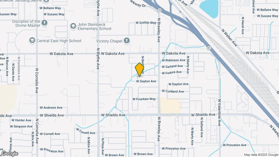 3226 N Sonora Ave Map and Location Details